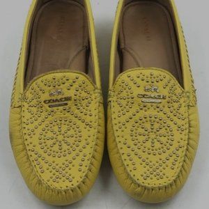 Coach Leather Slip-On Shoes, Size 9 Women's